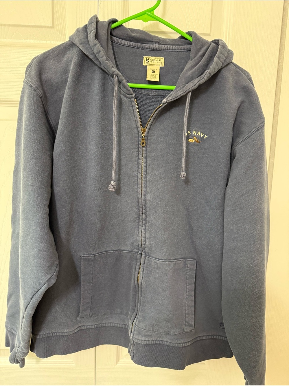 U.S. Navy zip-up hoodie